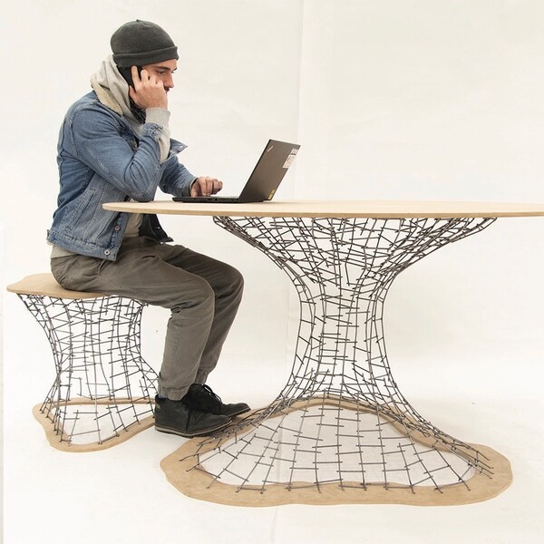 Preview for Designing Robotically-Constructed Metal Frame Structures